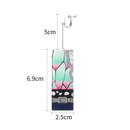 Demon Slayer Tanjiro Earrings