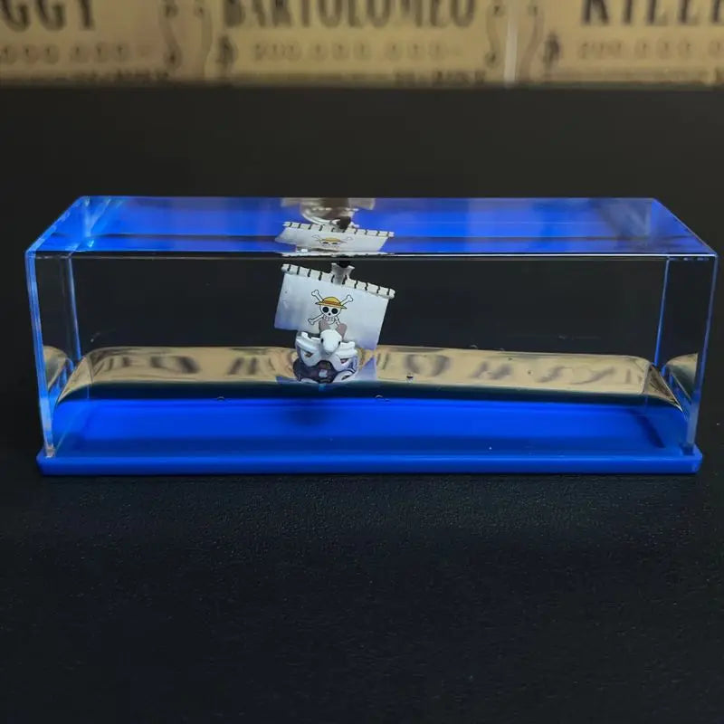 One Piece Thousand Sunny Drift Bottle