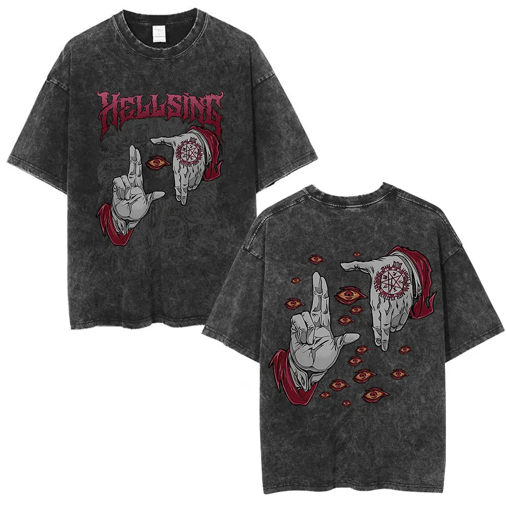 Hellsing Ultimate Alucard Washed T-Shirt