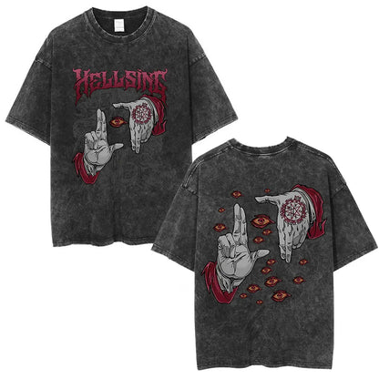 Hellsing Ultimate Alucard Washed T-Shirt