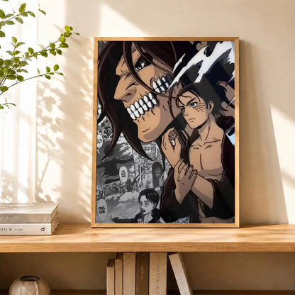 Levi Ackerman Attack On Titan Poster Water Proof Paper Print Room Decor Stickers Art Wall Decor Living Room
