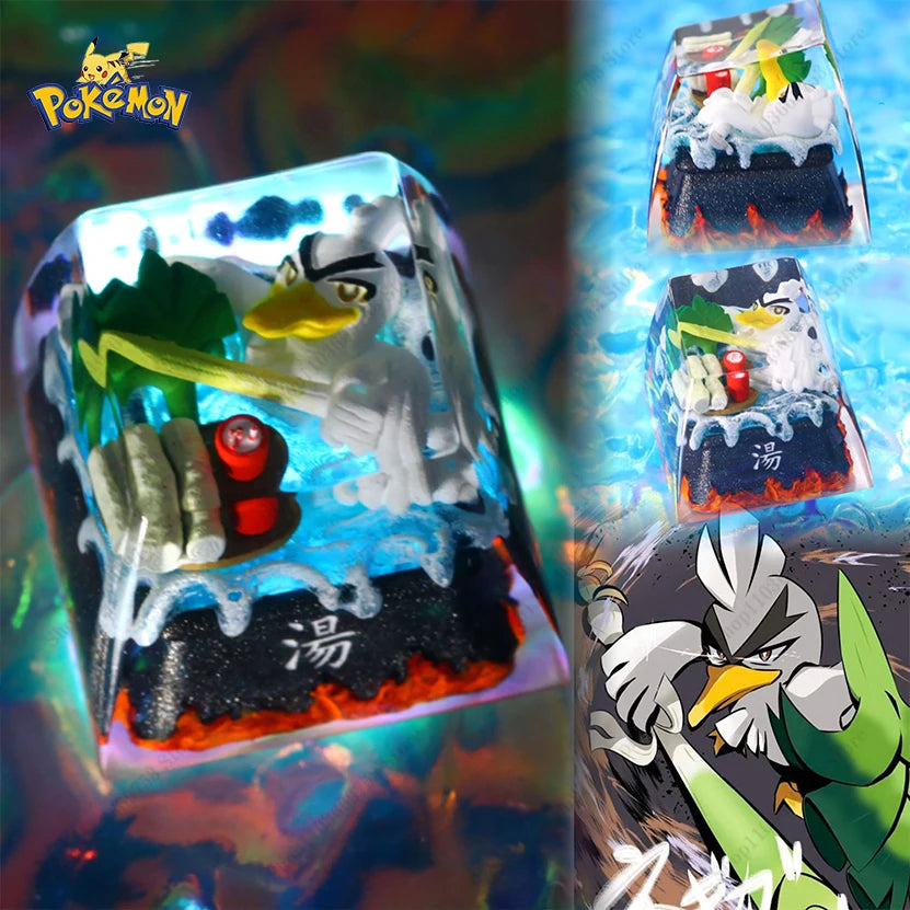 Pokemon Primeape Resin Keycaps