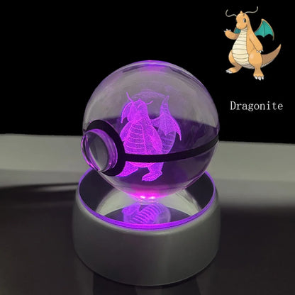 Pokemon Pikachu LED Crystal Ball