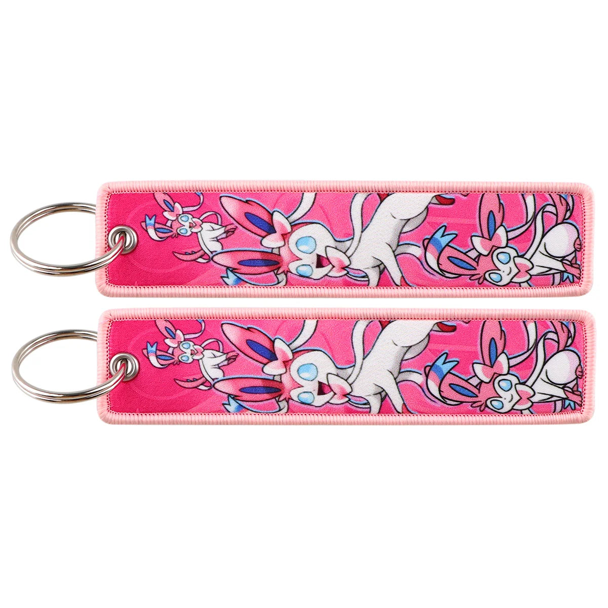 Anime Game Embroidery Keychain