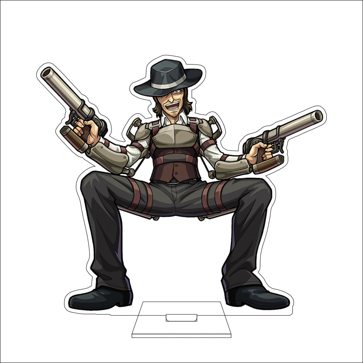 16CM Anime Attack on Titan Cosplay Acrylic Figure Stand Plate Eldo Gin Floch Forster Ornaments Gifts