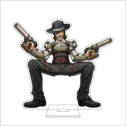 16CM Anime Attack on Titan Cosplay Acrylic Figure Stand Plate Eldo Gin Floch Forster Ornaments Gifts