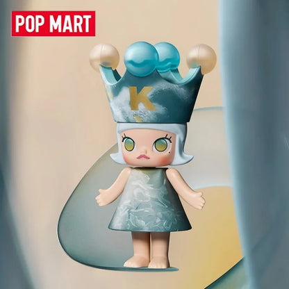 Genuine POP MART MEGA ROYAL MOLLY 100% Anniversary 1th Series Blind Box Anime Figure Ornament Collection Cute Toys Gift