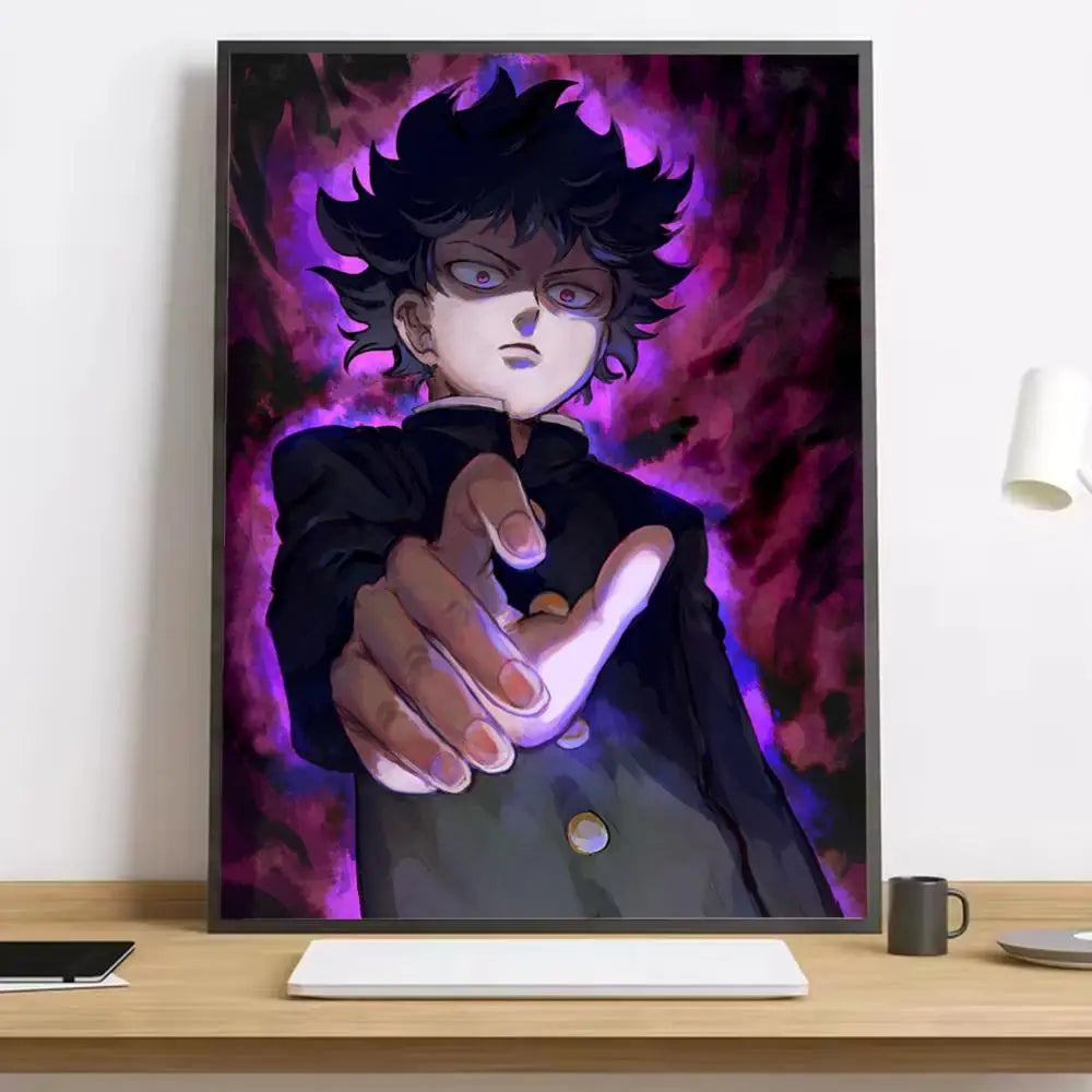 Mob Psycho 100 Reigen Canvas Poster