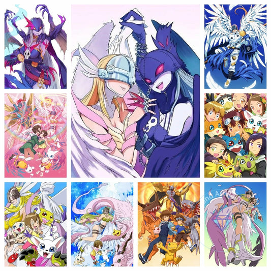 Digimon Agumon Diamond Painting