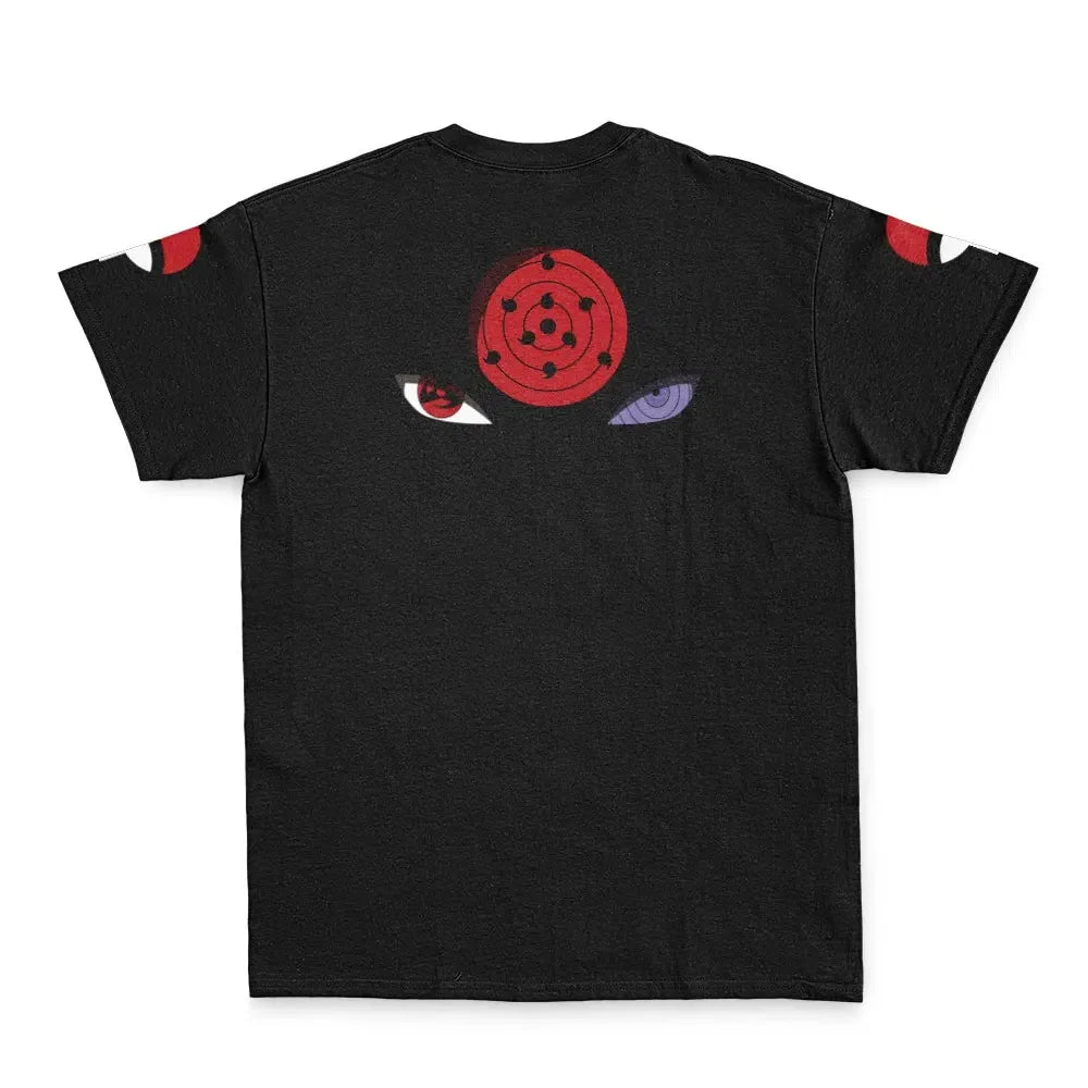 Naruto Obito Uchiha I Am Akatsuki Shippuden Anime Tee Family Summer Adult Kids Casual T-Shirt Breathable Quick Dry Streetwear