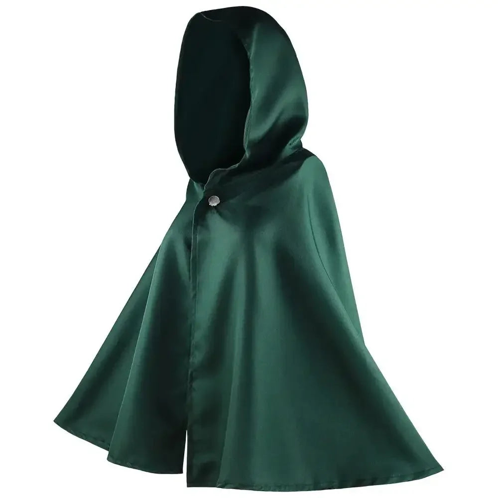 Halloween Kids Anime Attack On Titan Cloak Shingeki No Kyojin Scouting Legion Cosplay Costume Cos Green Cape Mens Clothes Women