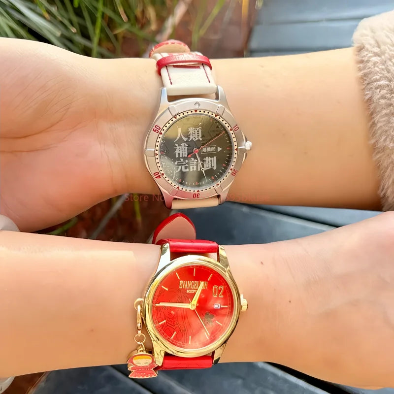 Evangelion Asuka Wrist Watch