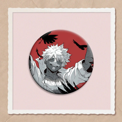 My Hero Academia Dabi Button Pin