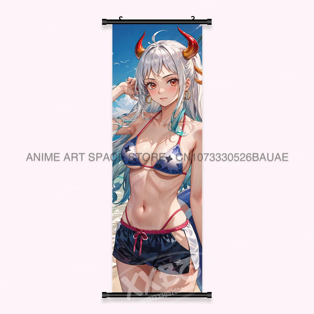 One Piece Yamato Canvas Poster
