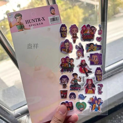 Anime Cartoon Foam Puffy Stickers