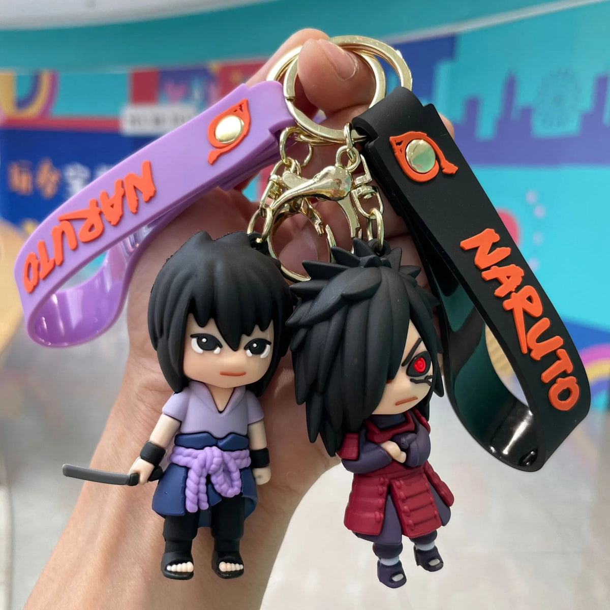 Naruto Shippuden Character Keychain Set