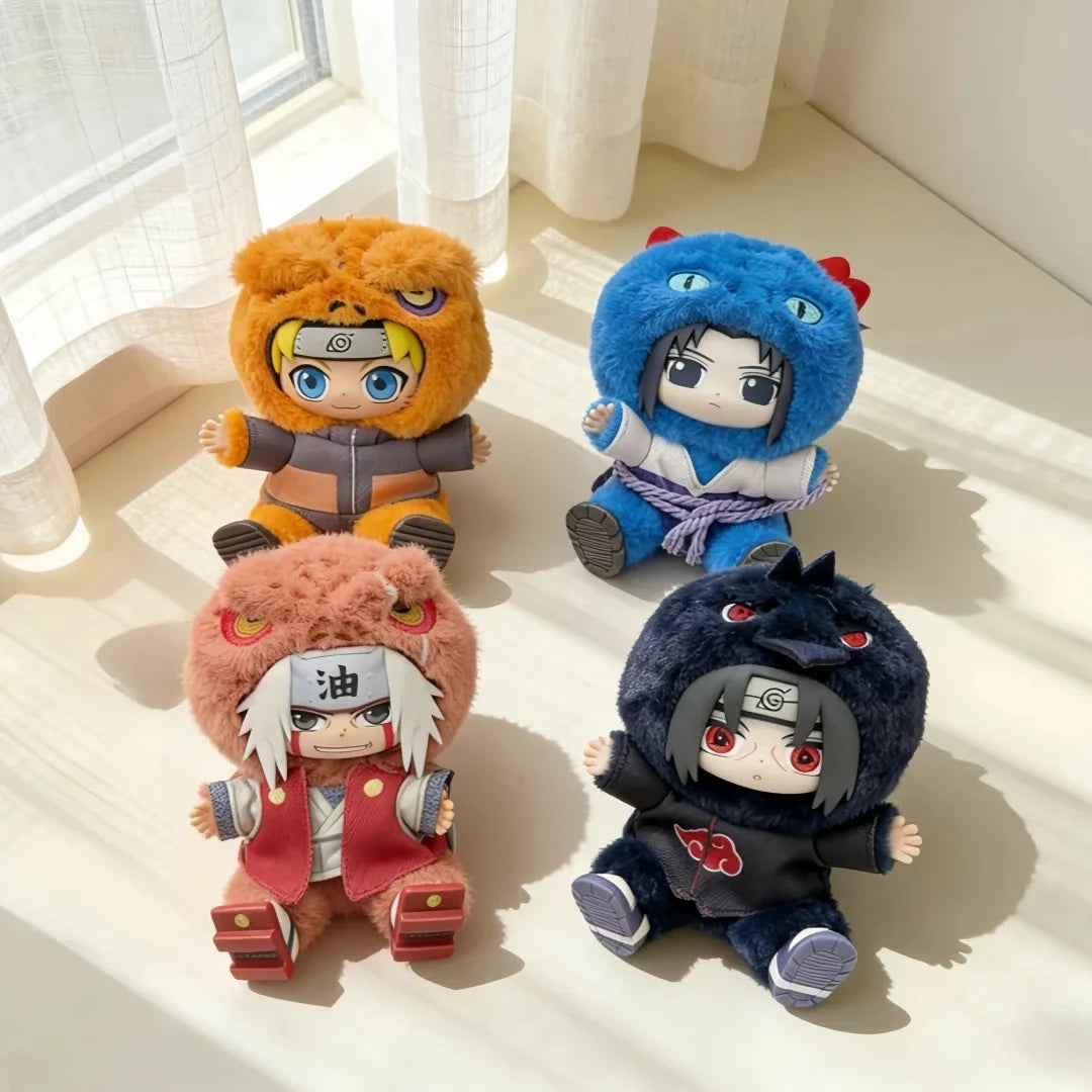 TOPTOY Eaki Naruto V2 Blind Box Shippuden Beast Party Series Pajamars Doll Movable Figure Itachi Uzumaki Naruto Surprise Gift