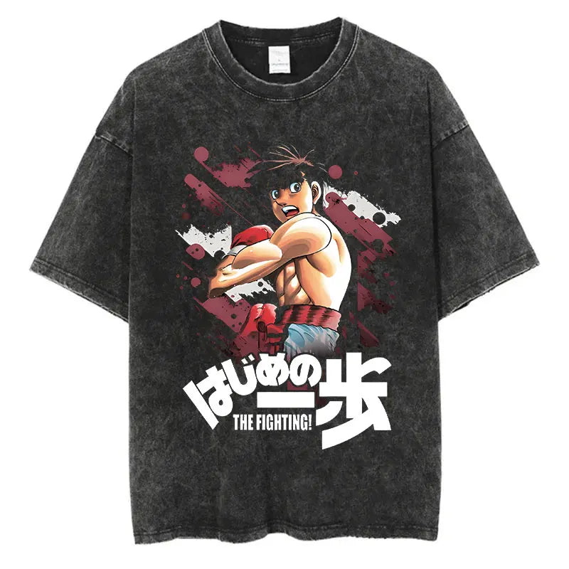 Hajime No Ippo Kamogawa Oversized T-Shirt