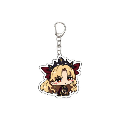 55MM Anime Fate/Grand Order Keychain Fujimaru Ritsuka Mash Kyrielight Astolfo Key Chain Acrylic Model Plate Christmas Gifts