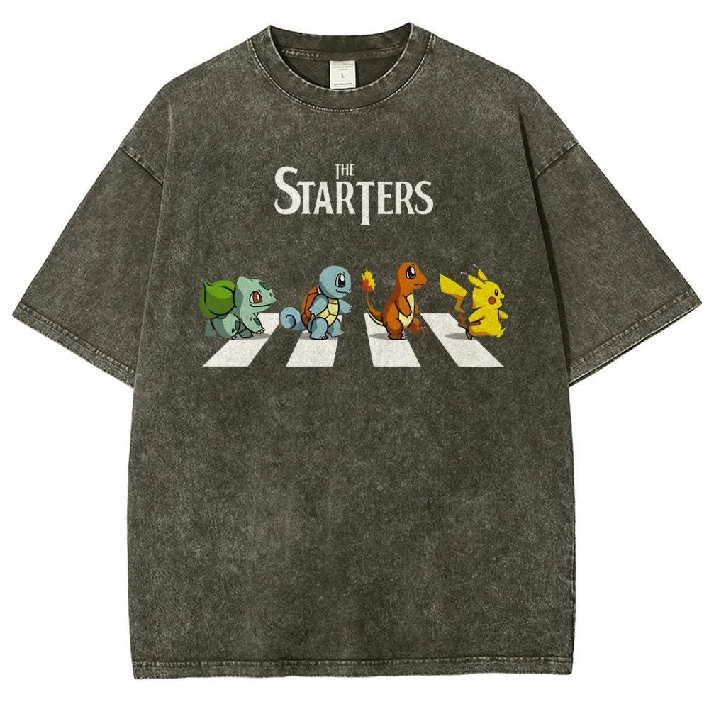 Pokemon Starters Oversized T-Shirt