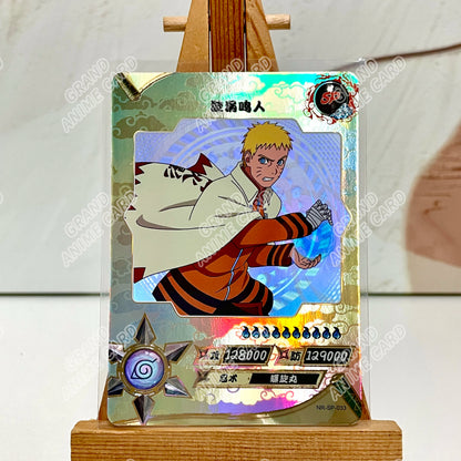 Kayou Genuine Anime Naruto Card SP Full Series No.001-040 Gaara Uzumaki Naruto Namikaze Minato Rare Collection Card Toy Gift