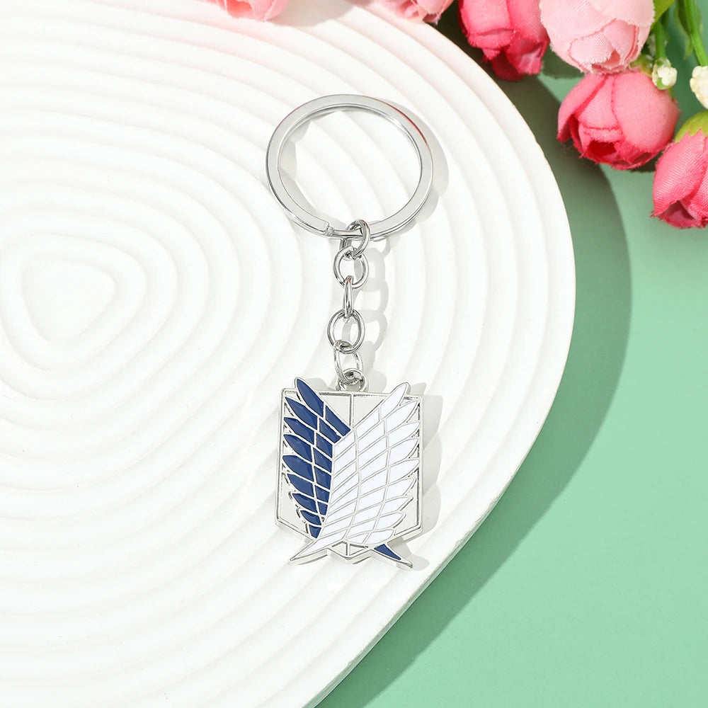 Attack on Titan Enamel Keychain