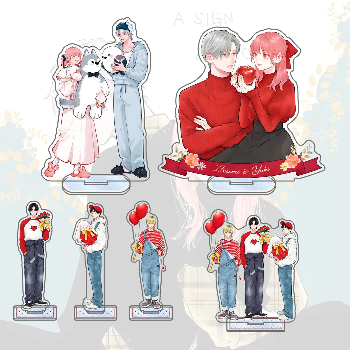 Charm Anime A Sign of Affection 15cm Double-Sided Acrylic Stand