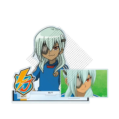 Game INAZUMA ELEVEN 11 Acrylic Stand Doll Anime Endo Mamoru Asuto Inamori Ryohei Haizaki Figure Model Plate Cosplay Toy Gift