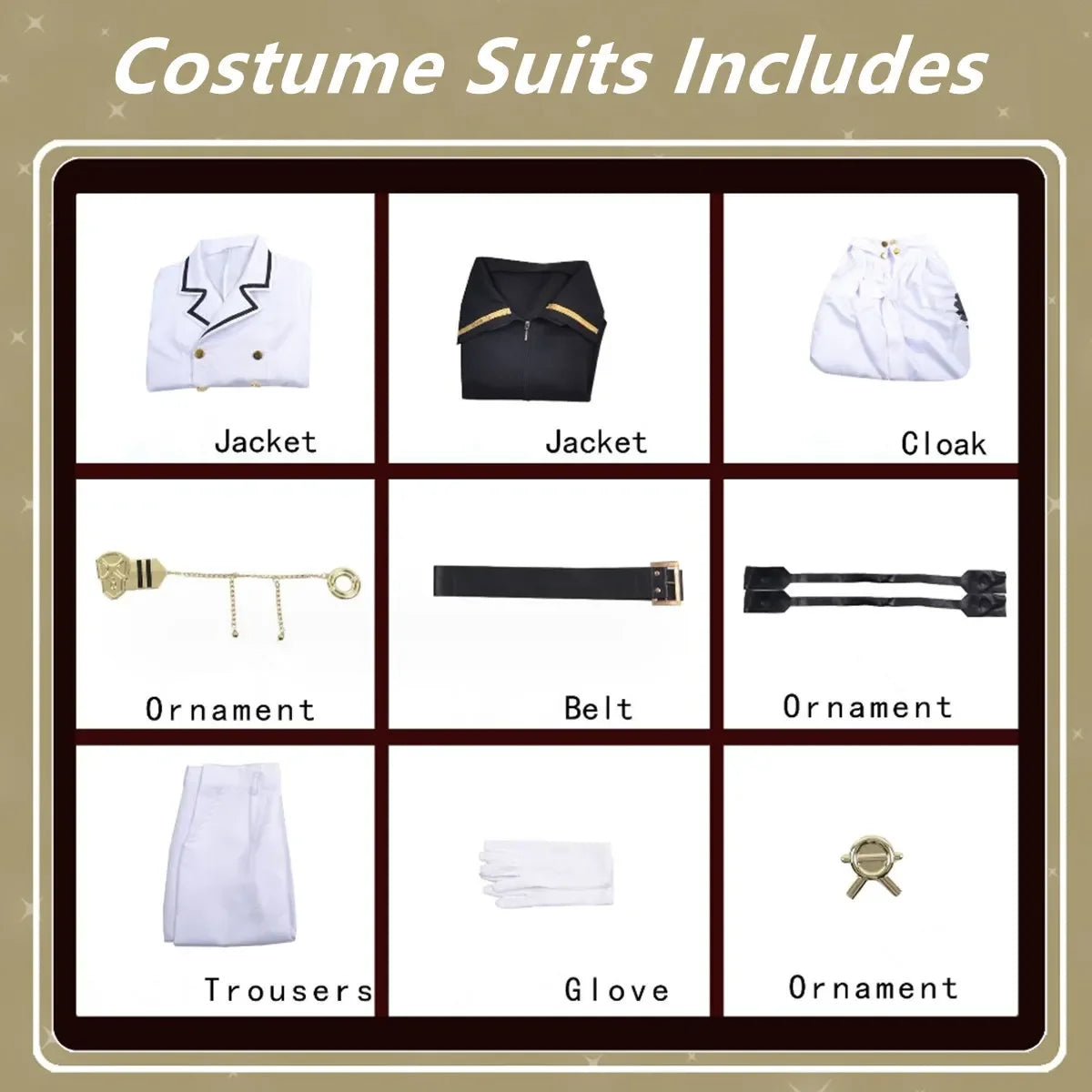 Seraph Of The End Hyakuya Mikaela Cosplay Costume