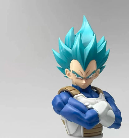 IN STOCK Dragon Ball Z Super Saiyan Vegeta Head Accessories Action Figure Shf Despair Crying Version Vegeta Heads Sculpt Toys