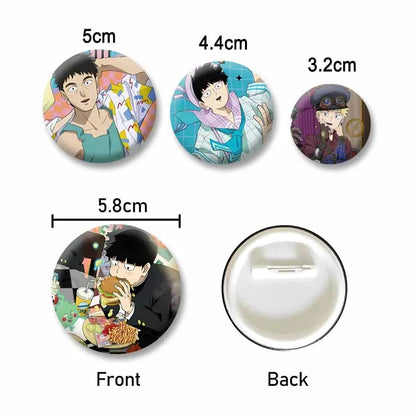 Mob Psycho 100 Shigeo Arataka Brooch