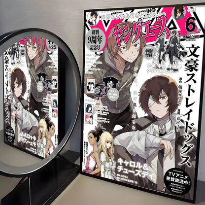 Bungo Stray Dogs Vintage Poster