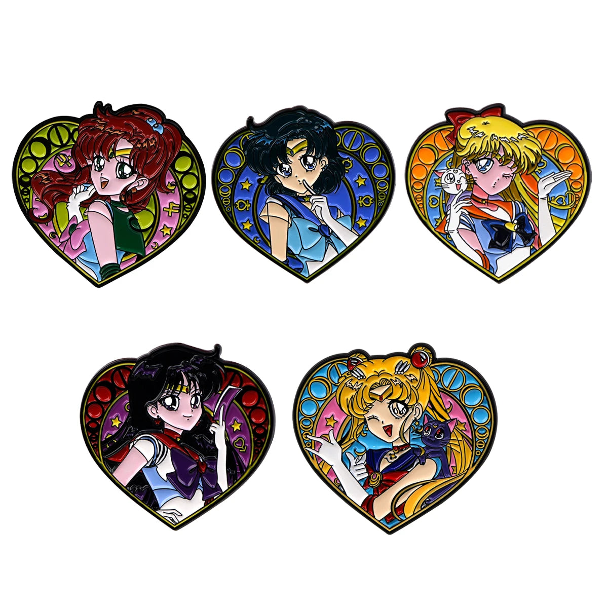 Manga Anime Character Enamel Pin