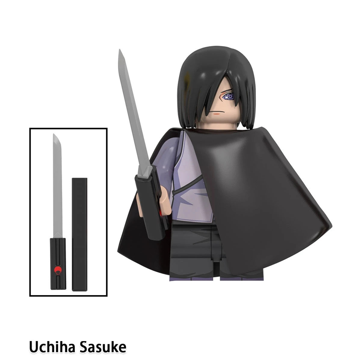 Naruto Sasuke Itachi Kakashi Jiraiya Tsunade Obito Indora Uchiha Anime Mini Man Blocks Figure WM6155 WM6154 WM6153 Collectible