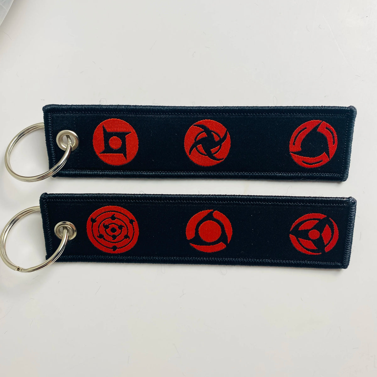 Anime Character Embroidered Keychain