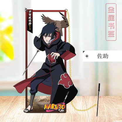 Naruto Sasuke Metal Bookmark