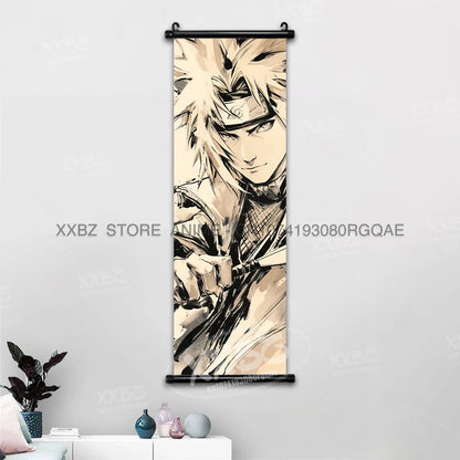 Naruto Hyuga Hinata Canvas Scroll