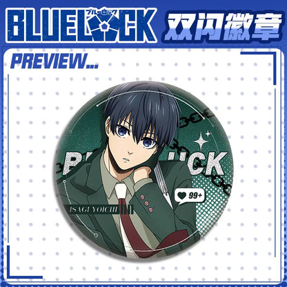 Blue Lock Double Flash Badge