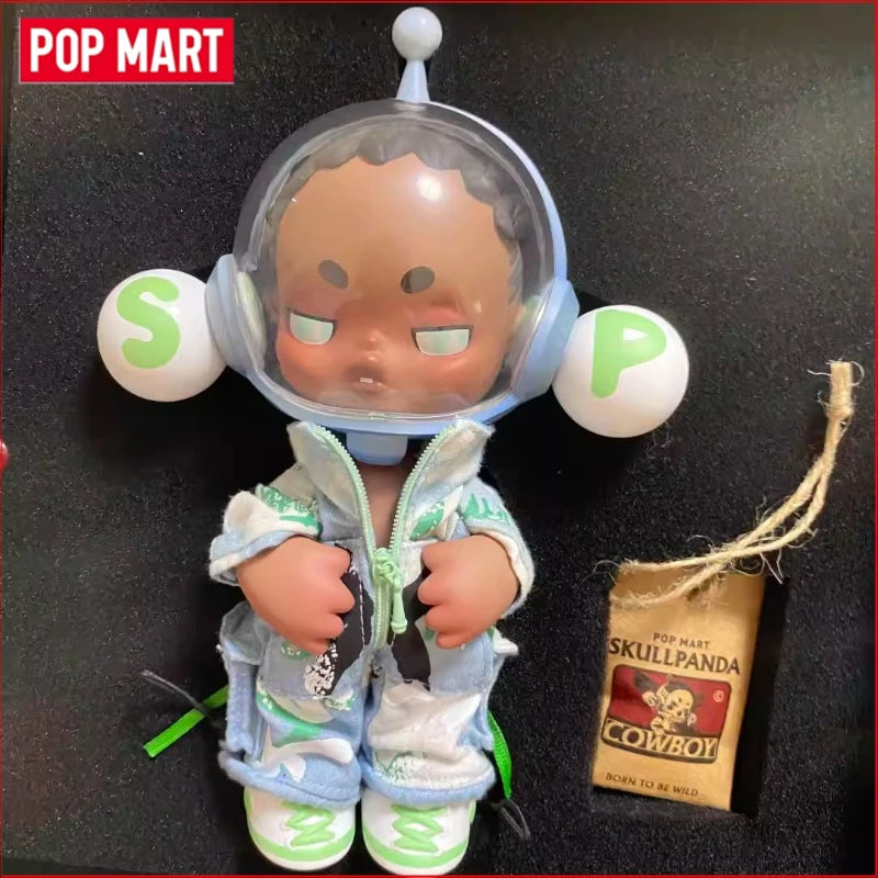 Pop Mart Skullpanda Bjd Nana Figures Baby Series Flower Blooming Figure Pink Green SP Art Toy Limited Dolls Surprise Toy Gift