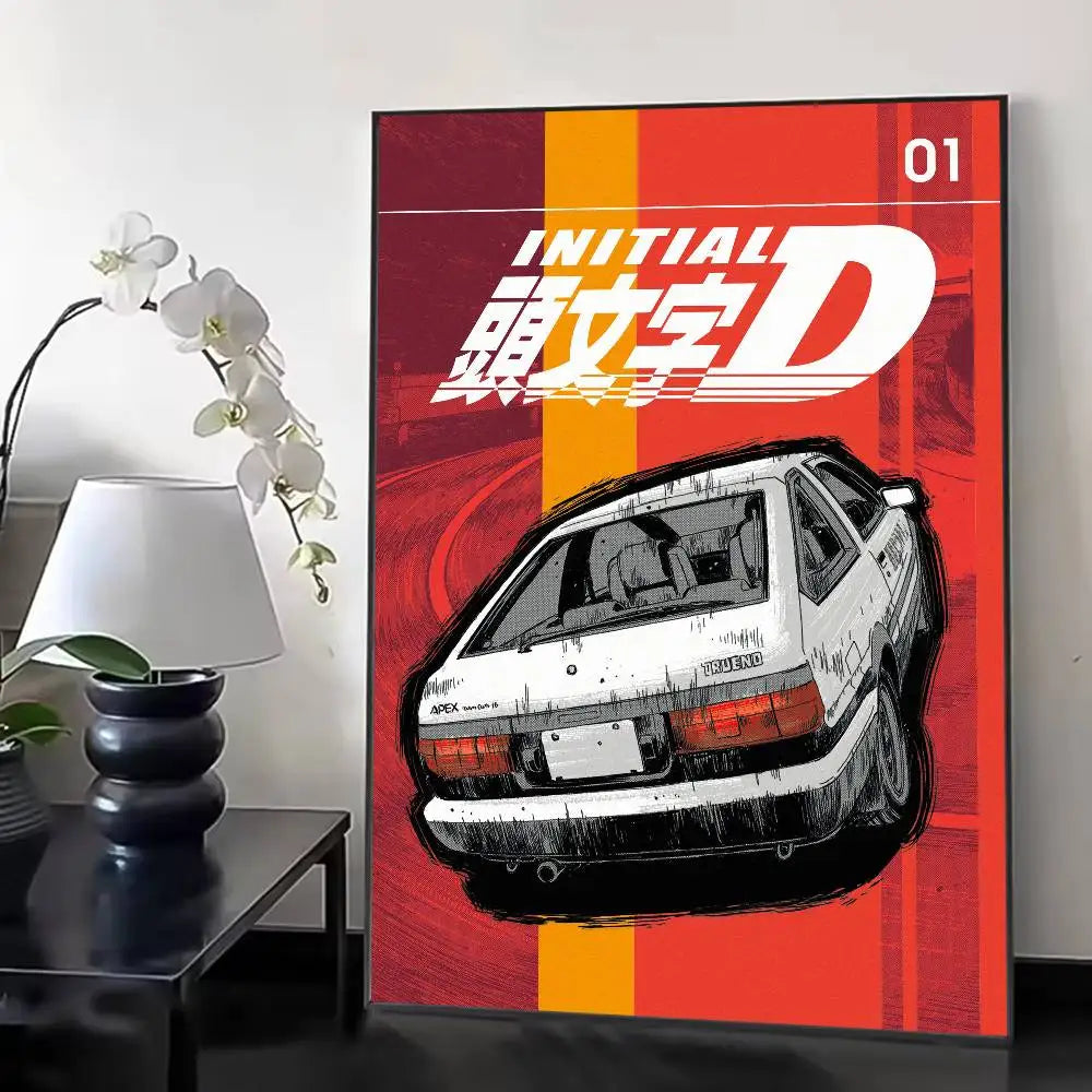 Initial D Poster Sticker