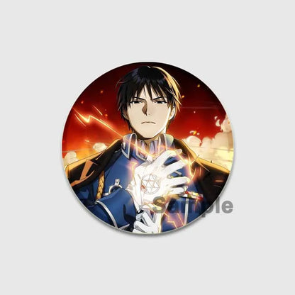 Fullmetal Alchemist Enamel Brooch – Handmade Pin