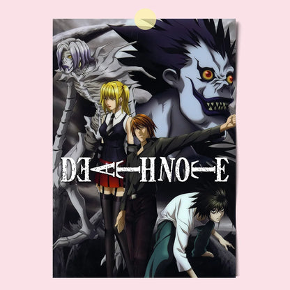 Death Note Light Yagami Canvas Poster