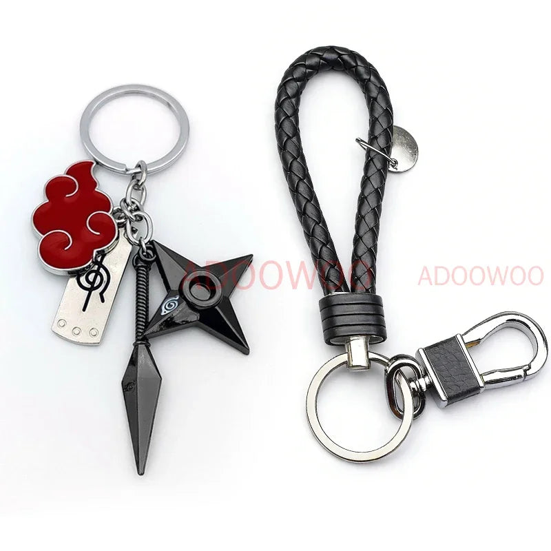 Naruto Red Cloud Keychain
