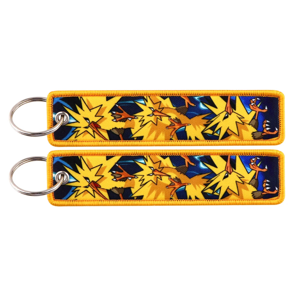 Anime Game Embroidery Keychain