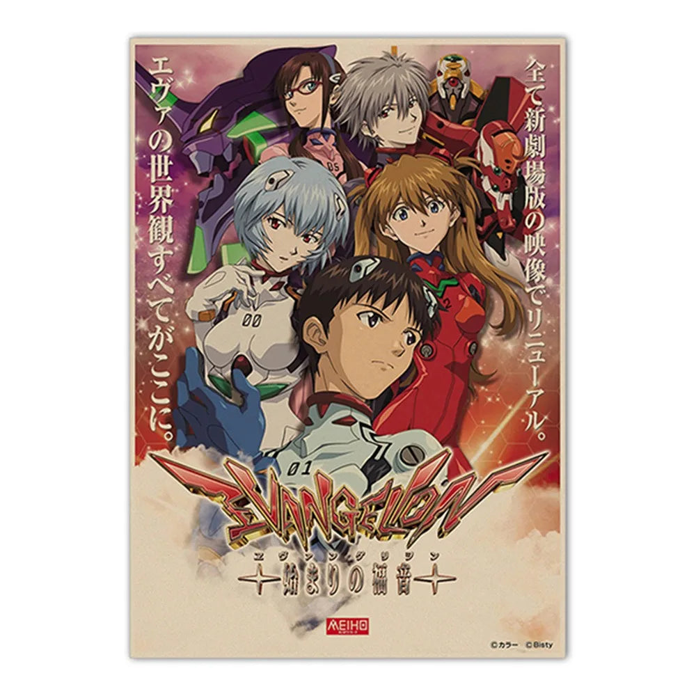 Neon Genesis Evangelion Shinji Canvas Print