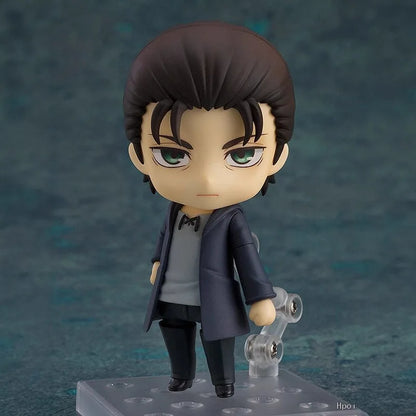 Eren Yeager 2000 Attack On Titan Posable Interchangeable Face Action Figure Desktop Display Collectible Ornament Model