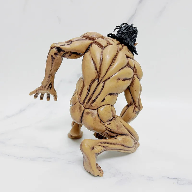 Attack On Titan Eren Jaeger Giant Ver. Action Figure Collectible Model Doll Figure Toys For Kids Christmas Gift