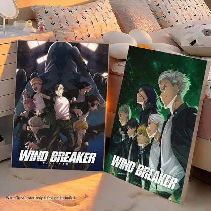 Wind Breaker Poster Wall Sticker