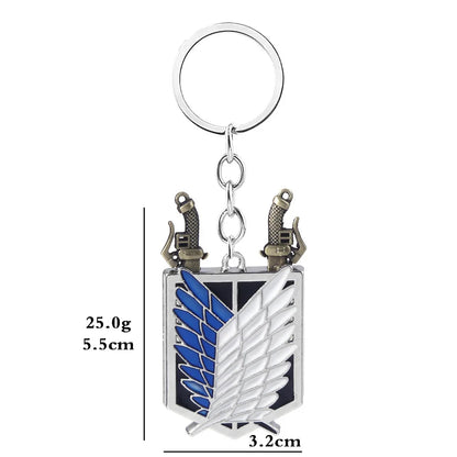 Attack On Titan Wings Of Freedom Keychain