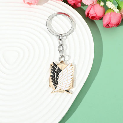 Attack on Titan Enamel Keychain